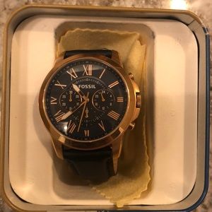 Fossil grant chronograph watch